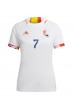 België Kevin De Bruyne #7 Voetbaltruitje Uit tenue Dames WK 2022 Korte Mouw